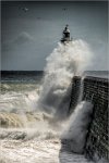 762 - TYNEMOUTH WAVES - CHAMBERLIN GERALD - united kingdom <div